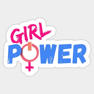 Girl Power Sticker